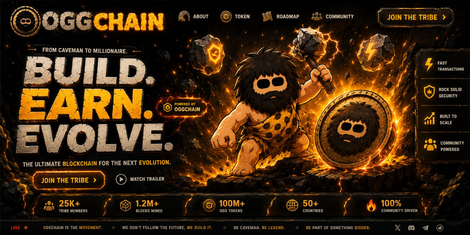 OGGChain Build Earn Evolve